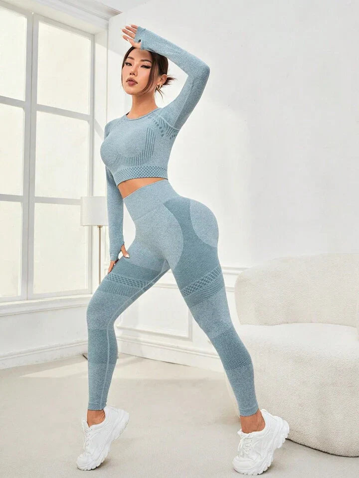 High-Stretch Seamless Women's Sports Suit