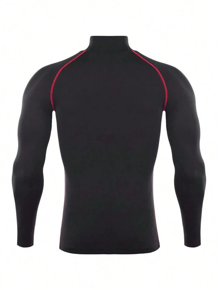 Fitness Men Sports Tee for Workout & Compression