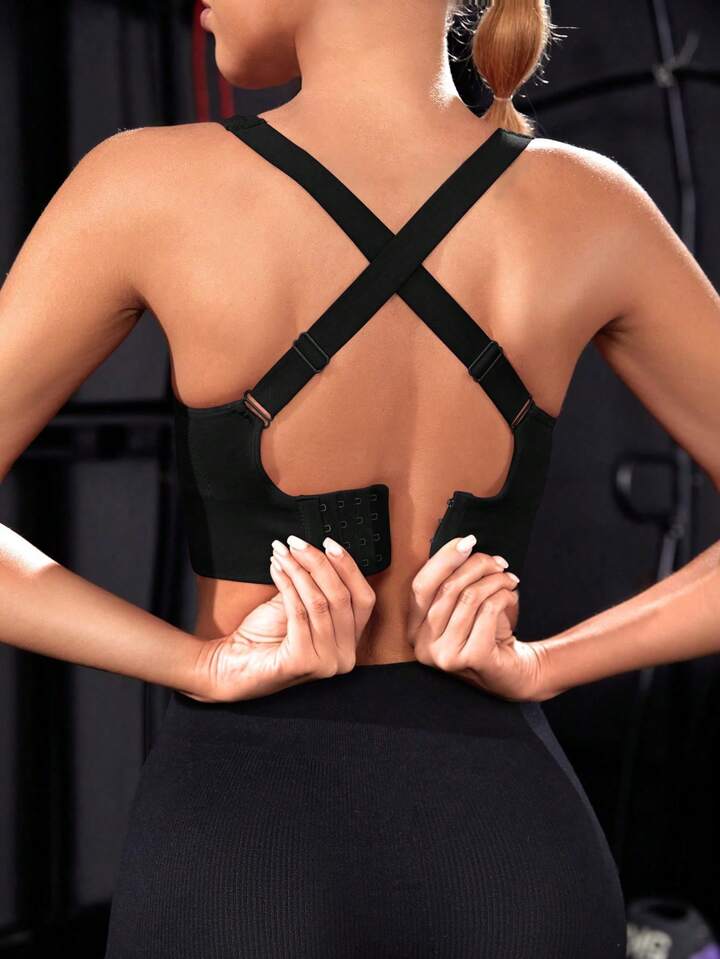 Sport Gameset Criss Cross Back Sports Push Up Bra