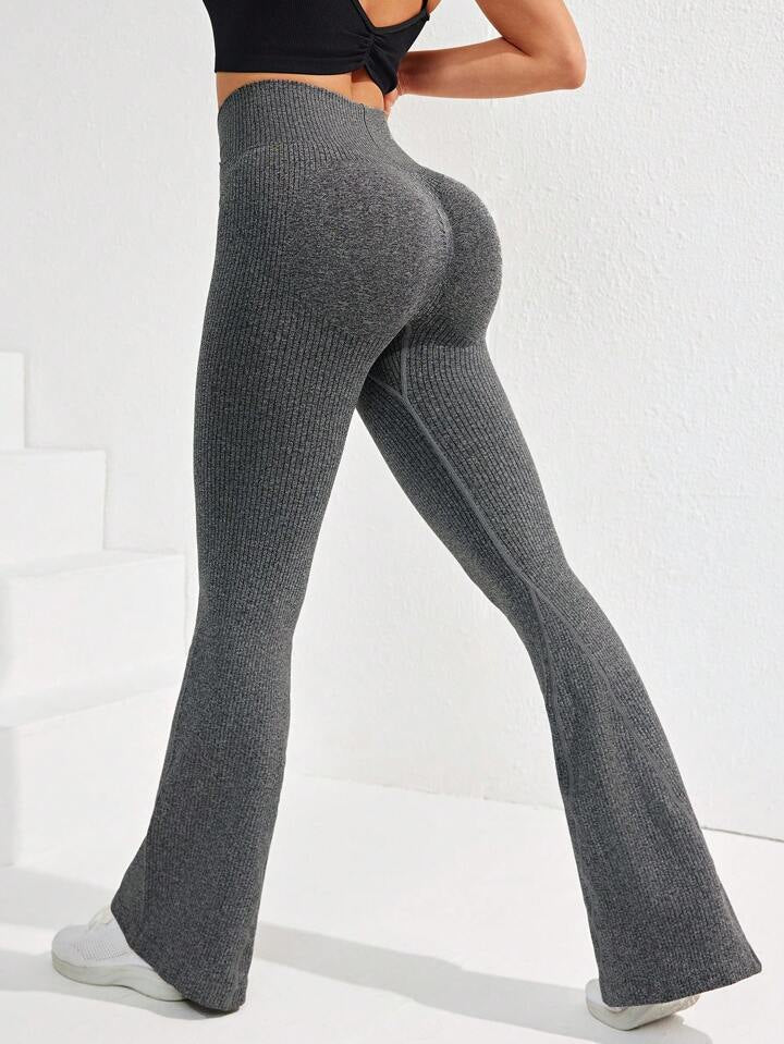 Running Seamless Flared Workout Pants