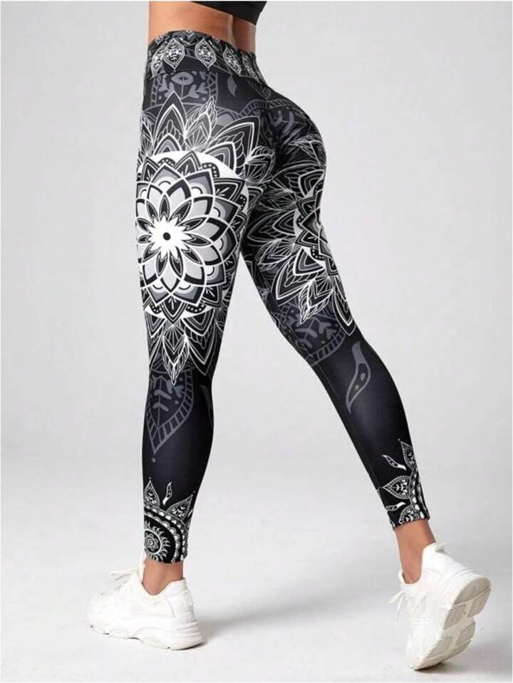 Compression Workout Leggings -  Tummy Control & Butt Lifting