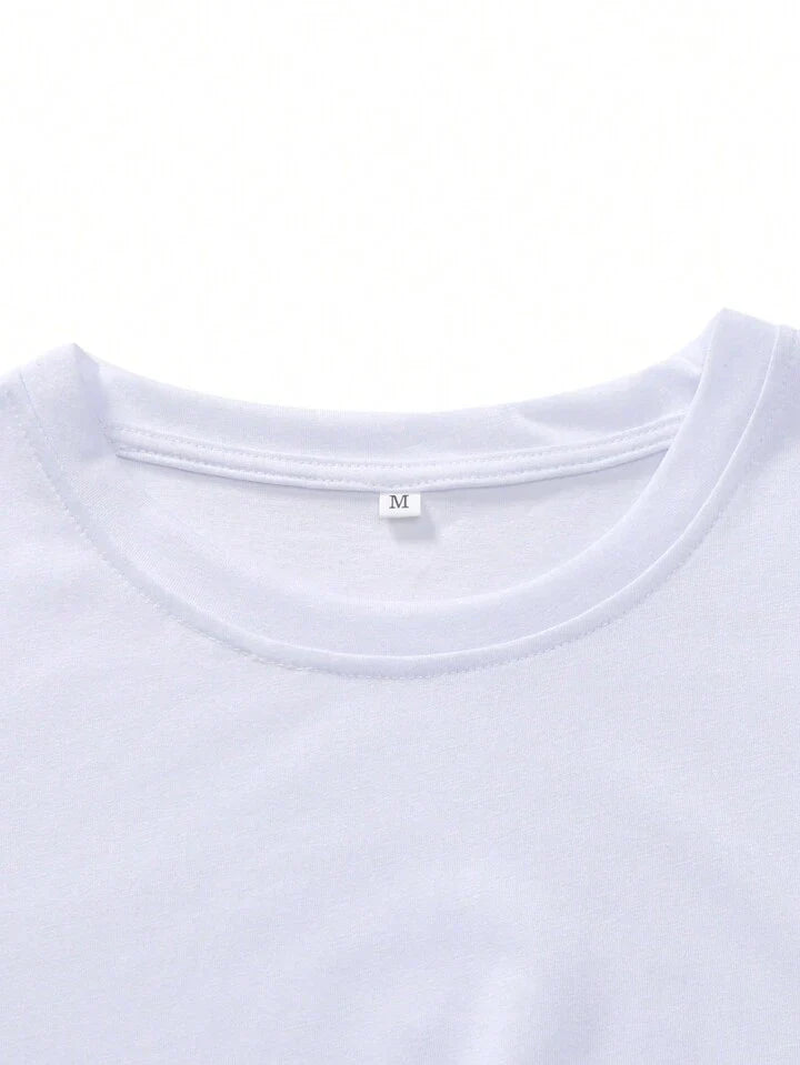 Men's Letter Printed T-Shirt
